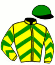 casaque portée par Thonnerieux K. jockey du cheval de course INGLEWOOD, information pmu ZETURF