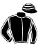 casaque portée par Feron J. Ch. jockey du cheval de course HACH DES CAPELLES, information pmu ZETURF