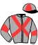 casaque portée par Demissy M. jockey du cheval de course HOOK UP ABSOLUTE, information pmu ZETURF