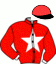 casaque portée par Dupuis Mlle A. jockey du cheval de course JUANITO BELLO, information pmu ZETURF