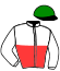casaque portée par Cinier N. jockey du cheval de course JUST BE YOURSELF, information pmu ZETURF