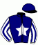 casaque portée par Repichet P. jockey du cheval de course KALINKA DE VANDEL, information pmu ZETURF