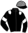 casaque portée par Chapdelaine F. jockey du cheval de course ENLADO, information pmu ZETURF