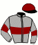 casaque portée par Velon Mlle M. jockey du cheval de course CERVARO, information pmu ZETURF casaque portée par Velon Mlle M. jockey du cheval de course CERVARO, information pmu ZETURF