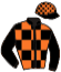 casaque portée par Waldhauser Mlle M. jockey du cheval de course FICHA LIMPIA, information pmu ZETURF casaque portée par Waldhauser Mlle M. jockey du cheval de course FICHA LIMPIA, information pmu ZETURF
