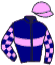 casaque portée par Orani Ant. jockey du cheval de course CLOSE COMBAT, information pmu ZETURF casaque portée par Orani Ant. jockey du cheval de course CLOSE COMBAT, information pmu ZETURF