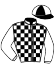 casaque portée par Touron G. jockey du cheval de course KRACK BENOIT, information pmu ZETURF casaque portée par Touron G. jockey du cheval de course KRACK BENOIT, information pmu ZETURF
