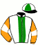 casaque portée par Feron J. Ch. jockey du cheval de course FIANARANTSOA, information pmu ZETURF