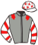 casaque portée par Ducos Th. jockey du cheval de course INES DE TESS, information pmu ZETURF casaque portée par Ducos Th. jockey du cheval de course INES DE TESS, information pmu ZETURF
