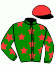 casaque portée par Desvaux A. jockey du cheval de course INA LESCRIBAA, information pmu ZETURF casaque portée par Desvaux A. jockey du cheval de course INA LESCRIBAA, information pmu ZETURF