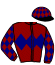casaque portée par Crampe M. jockey du cheval de course INDILA UP, information pmu ZETURF casaque portée par Crampe M. jockey du cheval de course INDILA UP, information pmu ZETURF