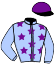 casaque portée par Groizeau J. jockey du cheval de course KINGKARL, information pmu ZETURF casaque portée par Groizeau J. jockey du cheval de course KINGKARL, information pmu ZETURF