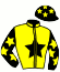 casaque portée par Abrivard A. jockey du cheval de course JOY D'ECOTAY, information pmu ZETURF