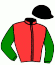 casaque portée par Lenain G. jockey du cheval de course JOLIE DES BAUX, information pmu ZETURF