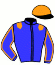 casaque portée par Laudren L. jockey du cheval de course KAMARO, information pmu ZETURF