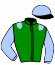 casaque portée par Dromigny T. jockey du cheval de course KRISTAL DES MOYEUX, information pmu ZETURF casaque portée par Dromigny T. jockey du cheval de course KRISTAL DES MOYEUX, information pmu ZETURF