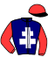 casaque portée par Chavatte A. A. jockey du cheval de course JOYE DE FANTASIA, information pmu ZETURF casaque portée par Chavatte A. A. jockey du cheval de course JOYE DE FANTASIA, information pmu ZETURF