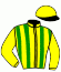 casaque portée par Baude S. jockey du cheval de course JOB KERVILOU, information pmu ZETURF casaque portée par Baude S. jockey du cheval de course JOB KERVILOU, information pmu ZETURF
