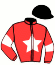 casaque portée par Charruau D. jockey du cheval de course HERMINE D'AZUR, information pmu ZETURF casaque portée par Charruau D. jockey du cheval de course HERMINE D'AZUR, information pmu ZETURF
