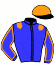 casaque portée par Lenain G. jockey du cheval de course KAMARO, information pmu ZETURF