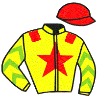 casaque portée par Mary P. Ed. jockey du cheval de course IMPALA DE VAL, information pmu ZETURF casaque portée par Mary P. Ed. jockey du cheval de course IMPALA DE VAL, information pmu ZETURF
