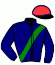 casaque portée par Touvais H. jockey du cheval de course KALIAKIE PHEDO, information pmu ZETURF