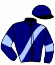 casaque portée par Gaudin D. F. jockey du cheval de course JOJO TOONS, information pmu ZETURF