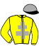 casaque portée par Mouesan H. jockey du cheval de course MOON TRAOU LAND (FR), information pmu ZETURF