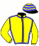 casaque portée par Werle A. jockey du cheval de course NEVALANDE (FR), information pmu ZETURF