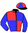 casaque portée par Merou Mlle A. jockey du cheval de course KERGRIST (FR), information pmu ZETURF