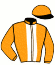 casaque portée par Mendizabal I. jockey du cheval de course CROUZILLE (FR), information pmu ZETURF