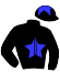 casaque portée par Flandrin B. jockey du cheval de course BAFAITI (FR), information pmu ZETURF