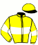 casaque portée par Gavilan Ale. jockey du cheval de course RUE LAROMIGUIERE (FR), information pmu ZETURF
