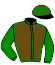 casaque portée par Morin D. jockey du cheval de course ELIMINATOR (FR), information pmu ZETURF