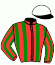 casaque portée par Guedj-gay G. jockey du cheval de course FELICIA DU PECOS, information pmu ZETURF
