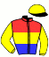 casaque portée par Valle Ric. N. jockey du cheval de course XEROX, information pmu ZETURF casaque portée par Valle Ric. N. jockey du cheval de course XEROX, information pmu ZETURF