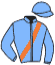 casaque portée par Gutierrez Val A. jockey du cheval de course AL GHARAFAH, information pmu ZETURF casaque portée par Gutierrez Val A. jockey du cheval de course AL GHARAFAH, information pmu ZETURF