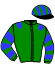 casaque portée par Romary Mlle M. jockey du cheval de course PLACID'OO, information pmu ZETURF casaque portée par Romary Mlle M. jockey du cheval de course PLACID'OO, information pmu ZETURF