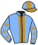 casaque portée par Veron F. jockey du cheval de course GRISGRISES, information pmu ZETURF casaque portée par Veron F. jockey du cheval de course GRISGRISES, information pmu ZETURF