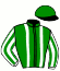 casaque portée par Mendizabal I. jockey du cheval de course HM FARAJALLAH, information pmu ZETURF casaque portée par Mendizabal I. jockey du cheval de course HM FARAJALLAH, information pmu ZETURF