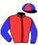 casaque portée par Reveley J. jockey du cheval de course REDNECK (FR), information pmu ZETURF