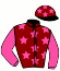 casaque portée par Lajon W. jockey du cheval de course ILYVA (AQ), information pmu ZETURF