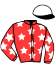 casaque portée par Stefan C. jockey du cheval de course ETOILE POLAIRE (FR), information pmu ZETURF