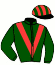 casaque portée par Veron F. jockey du cheval de course MORNING SPIRIT, information pmu ZETURF