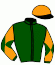 casaque portée par Hardouin E. jockey du cheval de course JOUR DE TONERRE, information pmu ZETURF