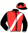 casaque portée par Pouchin A. jockey du cheval de course SILVRETTA, information pmu ZETURF casaque portée par Pouchin A. jockey du cheval de course SILVRETTA, information pmu ZETURF
