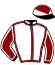 casaque portée par Velon Mlle M. jockey du cheval de course KROUSTILLANTE, information pmu ZETURF casaque portée par Velon Mlle M. jockey du cheval de course KROUSTILLANTE, information pmu ZETURF