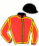 casaque portée par De Chitray A. jockey du cheval de course JUNGFRAU, information pmu ZETURF casaque portée par De Chitray A. jockey du cheval de course JUNGFRAU, information pmu ZETURF
