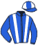 casaque portée par Frost B. jockey du cheval de course LUX HODELA, information pmu ZETURF casaque portée par Frost B. jockey du cheval de course LUX HODELA, information pmu ZETURF