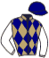 casaque portée par Claudic J. jockey du cheval de course LETINCELANT, information pmu ZETURF casaque portée par Claudic J. jockey du cheval de course LETINCELANT, information pmu ZETURF